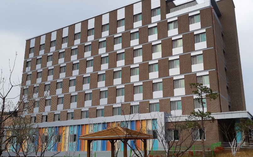 학생생활관 전경