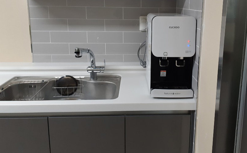 정수기 및 씽크대